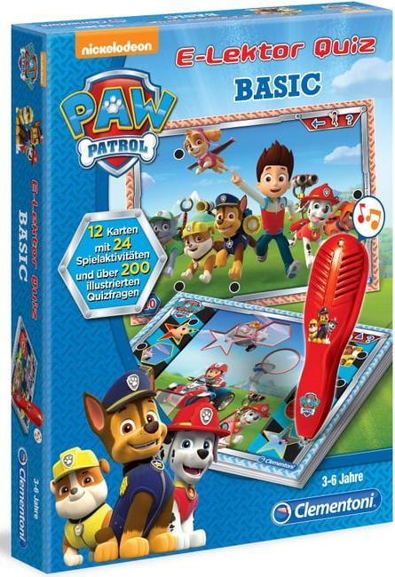 Produktbild Clementoni E-Lektor Quiz Basic Paw Patrol (Deutsch)