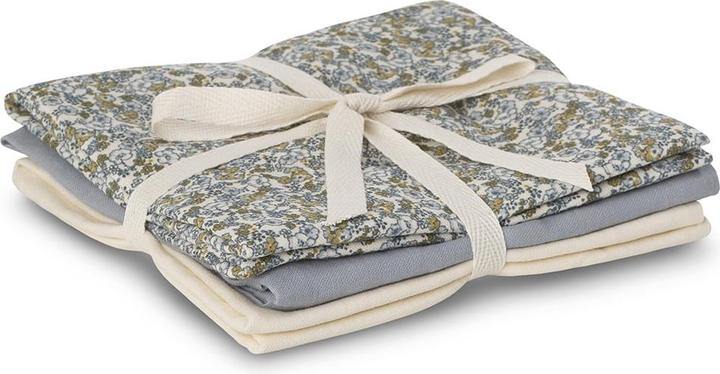 That's mine Bora Muslin Cloth 3-pack Bouquet Bleu