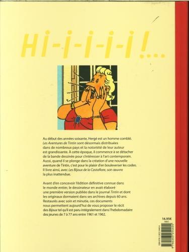 Actual product image Les aventures de Tintin. Les bijoux de la Castafiore (French, Hergé, 2023)
