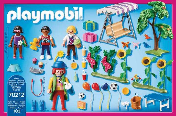 Produktbild Playmobil Kindergeburtstag mit Clown (70212, Playmobil Dollhouse)