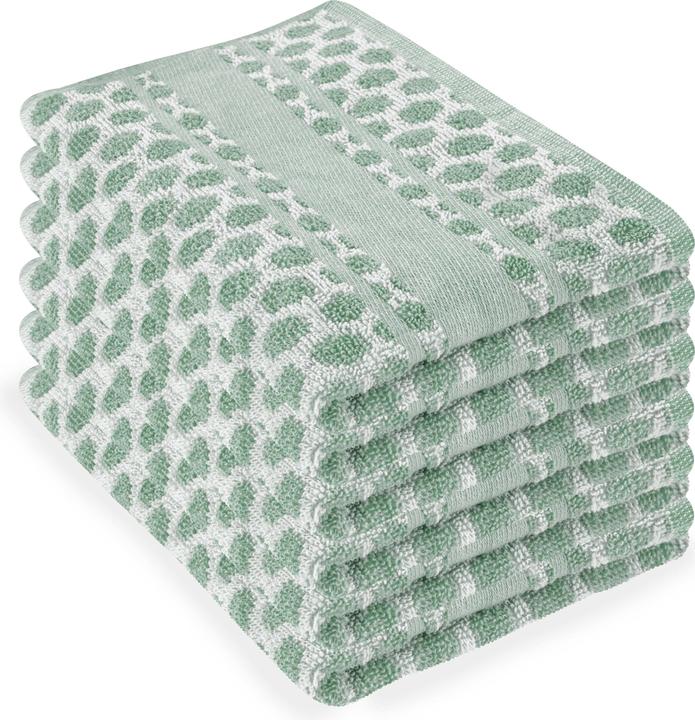 Actual product image Aspero 6 Terry Cotton Tea Towels (50 x 70 cm)