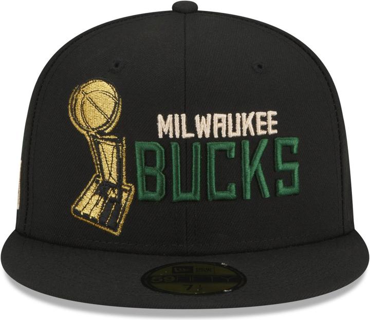 Actual product image New Era 59Fifty Cap - NBA CHAMPIONS Milwaukee Bucks - 7 1/4 (7 1/4)