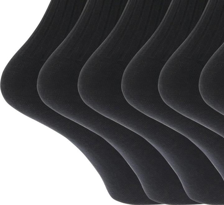 Immagine prodotto Universal Textiles Calzini Calzini 100% cotone a coste confezione da 6 pezzi (confezione da 6, 39 - 45)