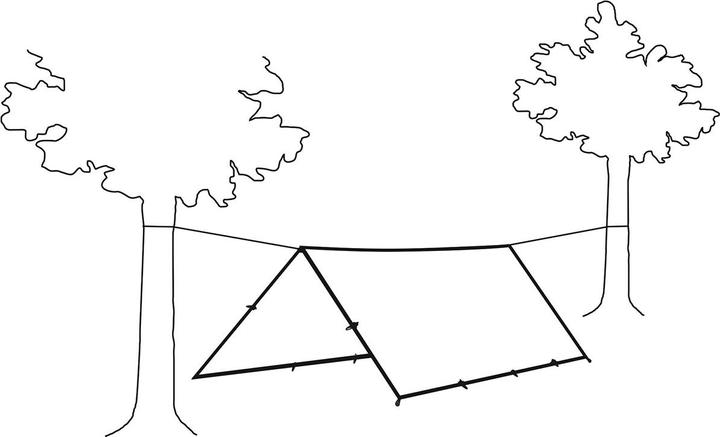 Image du produit Robens Tarp 4 x 4 m (Bâche, 1.60 kg, 2 personnes)