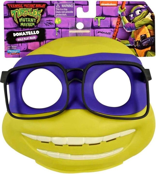 Image du produit Rubies Teenage Mutant Ninja Turtles 83565 Mutant Mayhem Donatello Role Play Mask. Cadeau idéal pour les