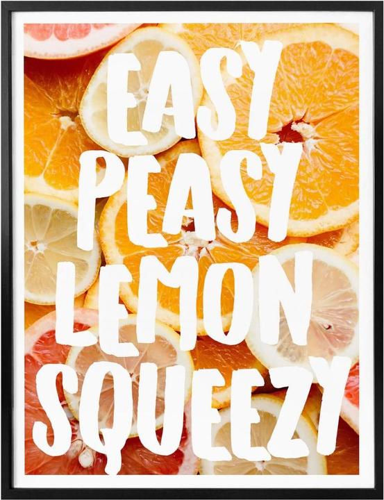 Produktbild Trenddeko Easy Peasy Lemon Squeezy (24 x 30 cm)