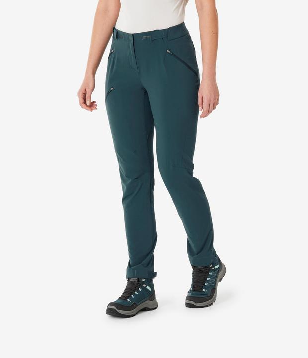 Image du produit Quechua Pantalon de randonnée femme, MH500 vert (L)
