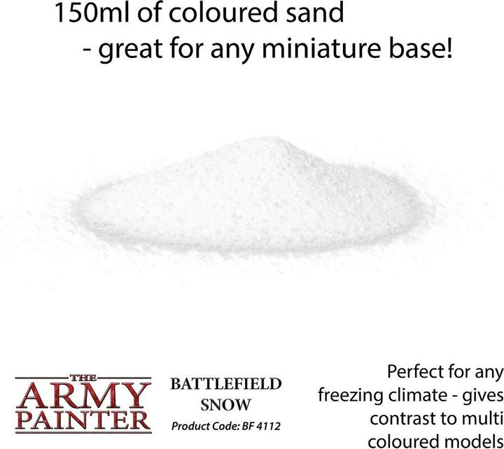 Immagine prodotto Army Painter ARM04112 - Battlefield Snow/Snow (GB)