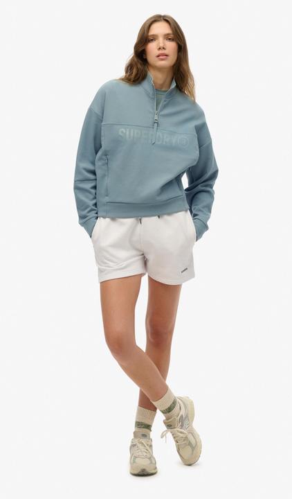 Image du produit Superdry Sweat décontracté à col zippé et logo Active Tech (XS)