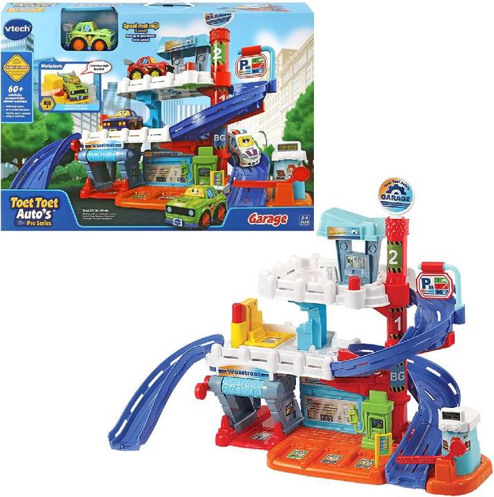 Actual product image VTech Toet Toet Cars - Garage with Teddy Tow Truck