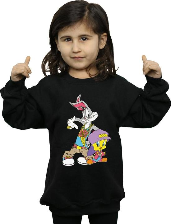 Produktbild Looney Tunes Bugs And Tweety Hip Hop Sweatshirt Mädchen (152, 158)