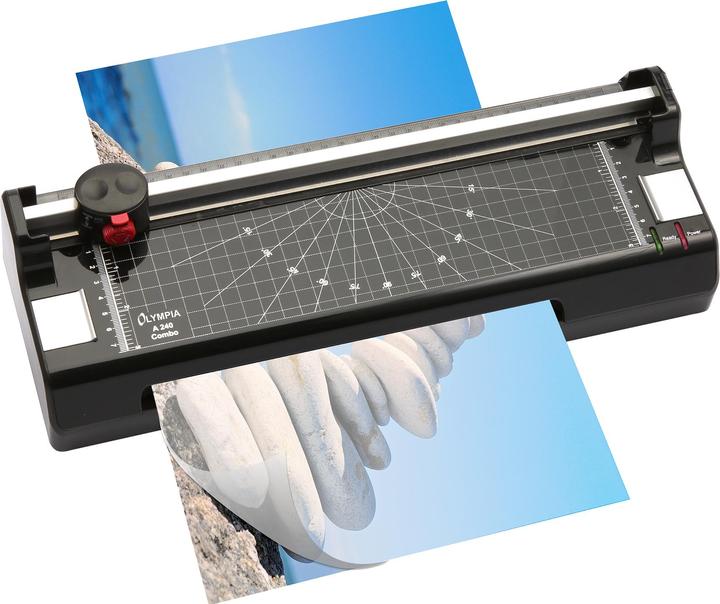 Produktbild Olympia A 240 DIN A4 Laminiergerät m. Papierschneider (80 - 125 µm, A4)
