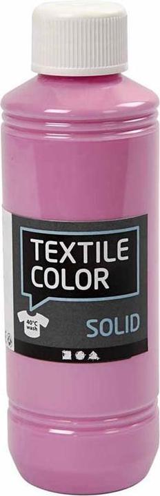 Produktbild Creativ Company Textile Color Deckende Textilfarbe – Rosa, 250 ml (Rosa, 250 ml)