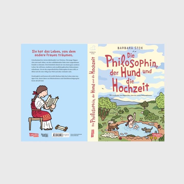 Actual product image The philosopher, the dog and the wedding (Barbara Stok, German)
