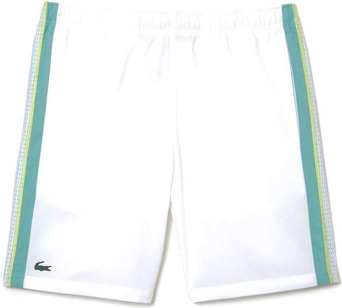 Actual product image Lacoste Men's TENNIS Shorts in Recycled Polyester (S)