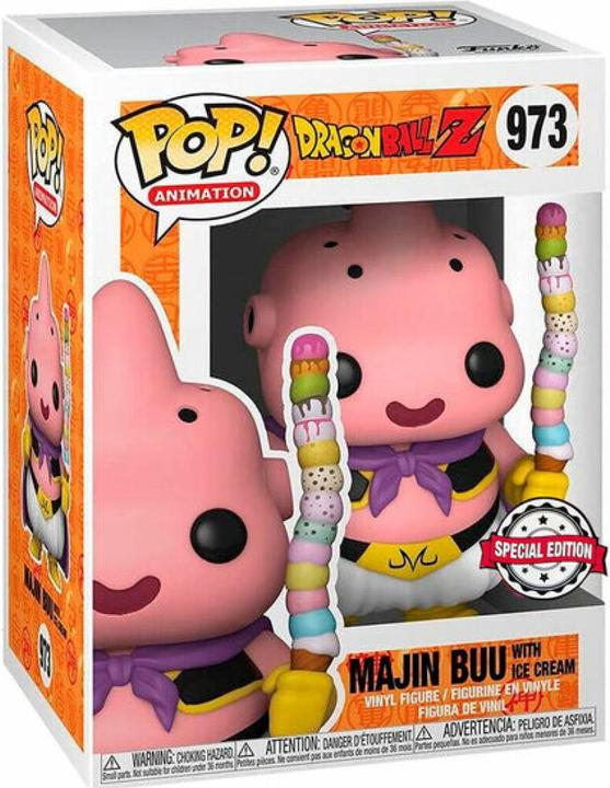 Produktbild Funko DRAGON BALL Z - Booble Head POP N° xx- Buu Avec Glace + T-shirt (S)