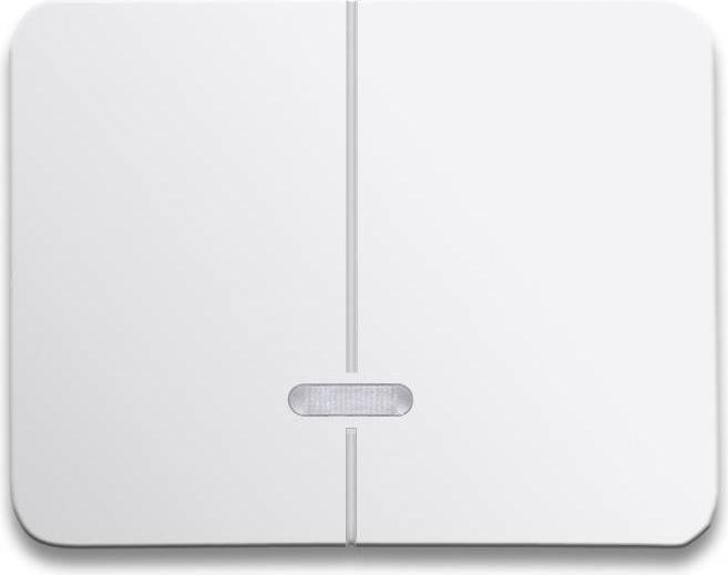 Busch-Jaeger alpha nea Dimmer-Abdeckung 6545-24G für Memory-Serien alabaster/ studiowe