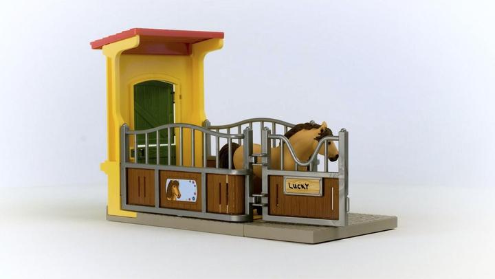 Produktbild Schleich Ponybox mit Islandpferd Hengst