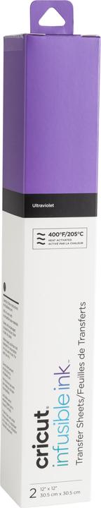 Produktbild Cricut Aufbügelfolie Infusible Ink 2 Stück, Violett