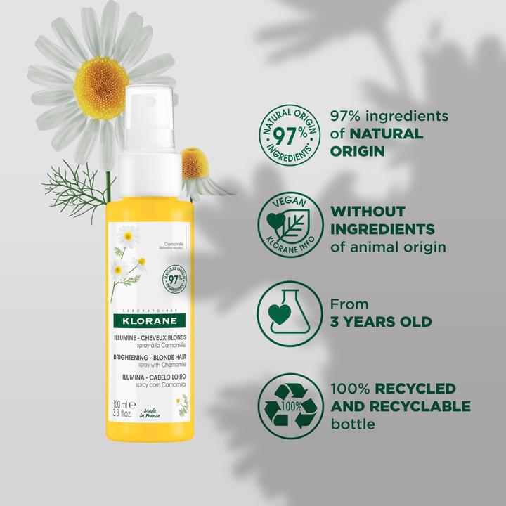 Produktbild Klorane Aufhellendes Spray mit Kamille (100 ml)