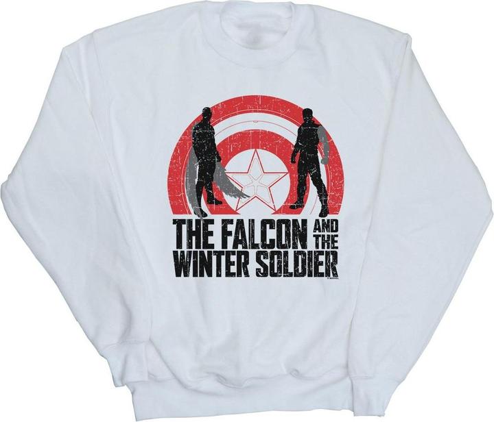 Immagine prodotto The Falcon And The Winter Soldier Shield Silhouettes Felpa Donna (M)