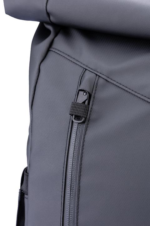 Produktbild Troika BLACK ROLL TOP Rolltop Rücksack, schwarz (17.50 l)