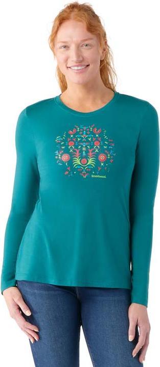 Produktbild Smartwool Ws Long Sleeve Graphic Tee (XL)
