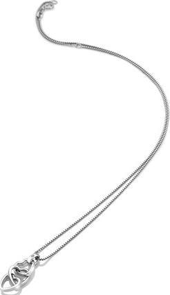 Produktbild Hot Diamonds Enamored silver necklace Trio Triple Heart DP835 (chain. pendant)