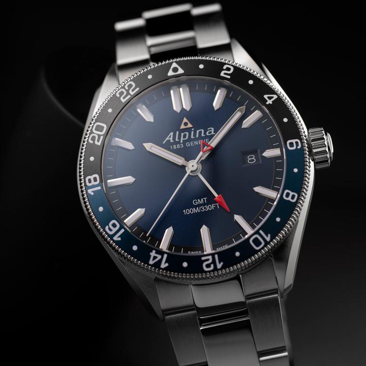 Actual product image Alpina Watch Alpine GMT (Analogue wristwatch, 42 mm)