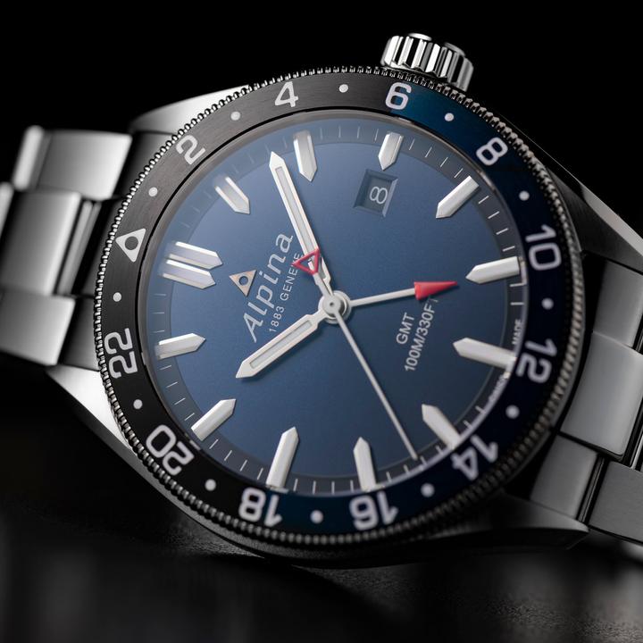 Actual product image Alpina Watch Alpine GMT (Analogue wristwatch, 42 mm)