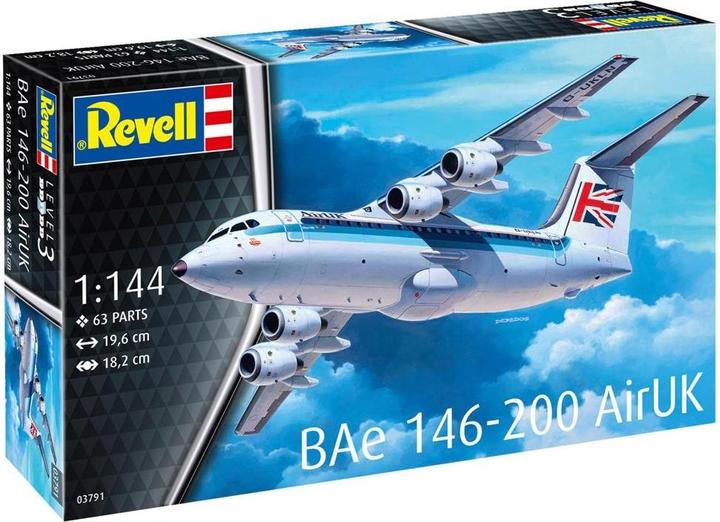 Actual product image Revell Bae 146 (RJ85)