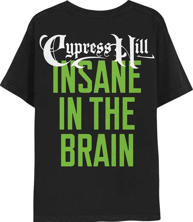Image du produit Cypress Hill T-Shirt unisexe adulte "Insane In The Brain" (fou dans le cerveau) (S)