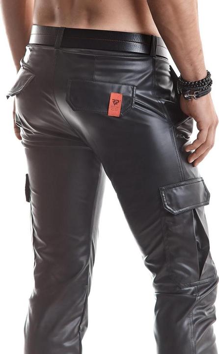 Produktbild Regnes Fetish Planet Herren Wetlook Hose "RMMatteo001" (L)