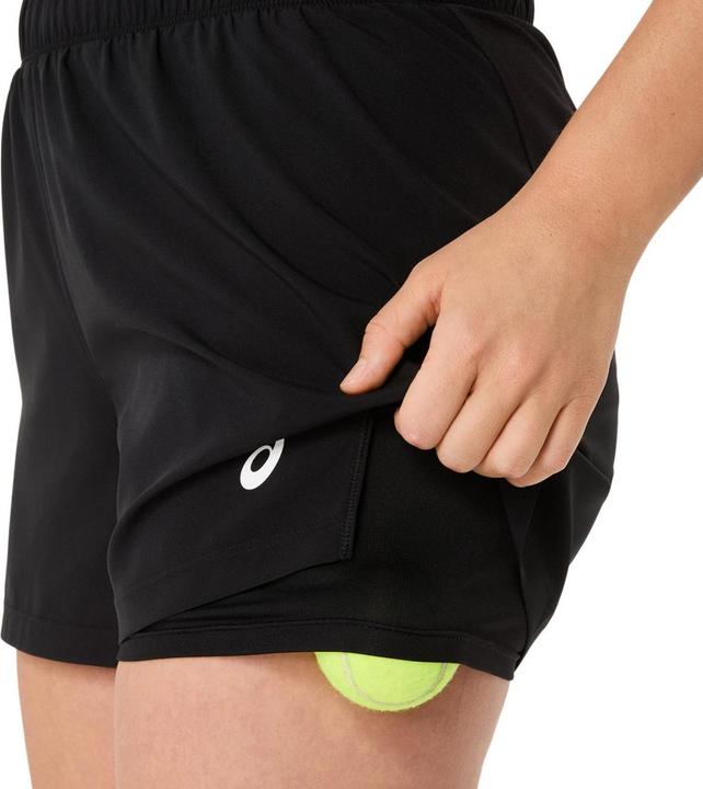 Immagine prodotto ASICS Performance Court 2-N-1 Short Damen Schwarz (XL)