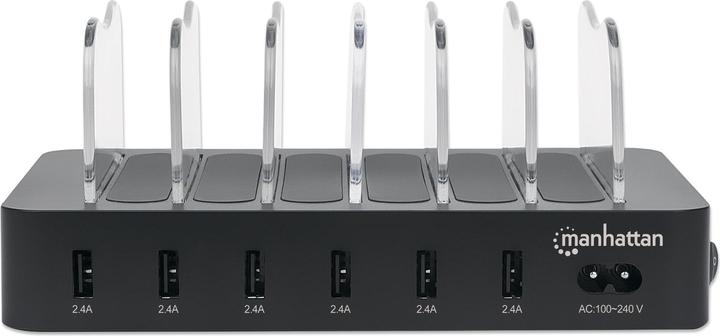 Actual product image Manhattan 6-Port USB Charging Station (50 W)