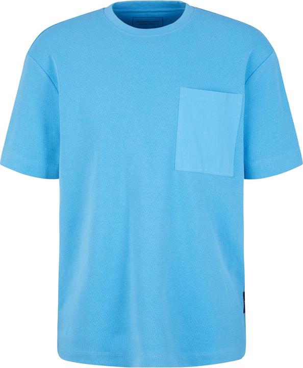 Produktbild Tom Tailor T-Shirt Kurzarmshirt structured mit Brusttasche (XL)