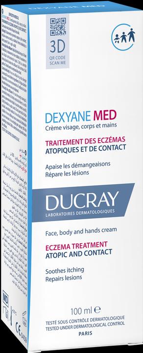 Nährwerte und Zutaten Ducray Dexyane MeD Cr Gesi Koer Hae 30ml (Körpercreme, 30 ml)