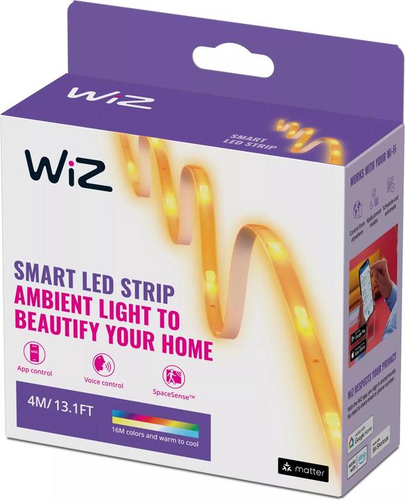 Actual product image WiZ LED strips (RGBW, 400 cm, Indoor)