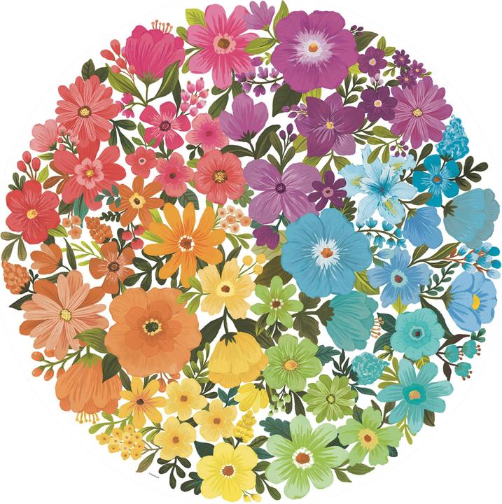 Produktbild Ravensburger Kreis der Farben - Blumen (500 Teile)