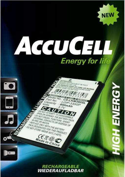 Actual product image LG Battery KF300, KM380, KS360LG KF300, KM380, KS360, KT520, LGIP-330G