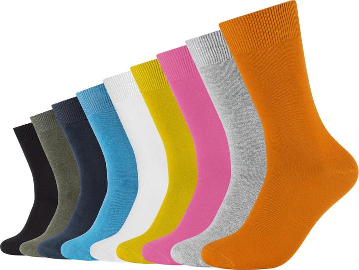 Camano Unisex comfort cotton Socken 9p (9er Pack, 35, 38)