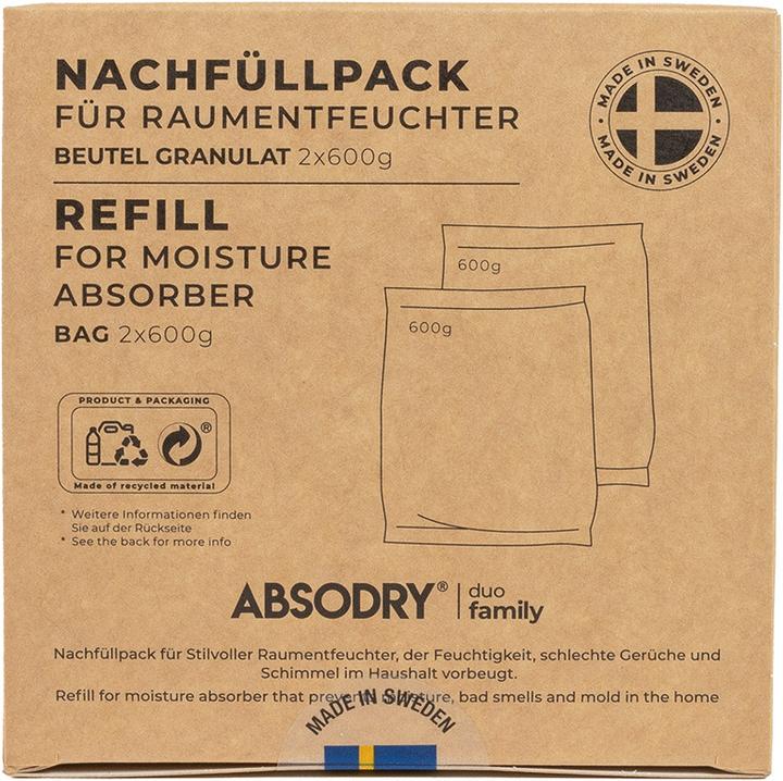 Image du produit Absodry Recharge de déshumidificateur D (2 x)