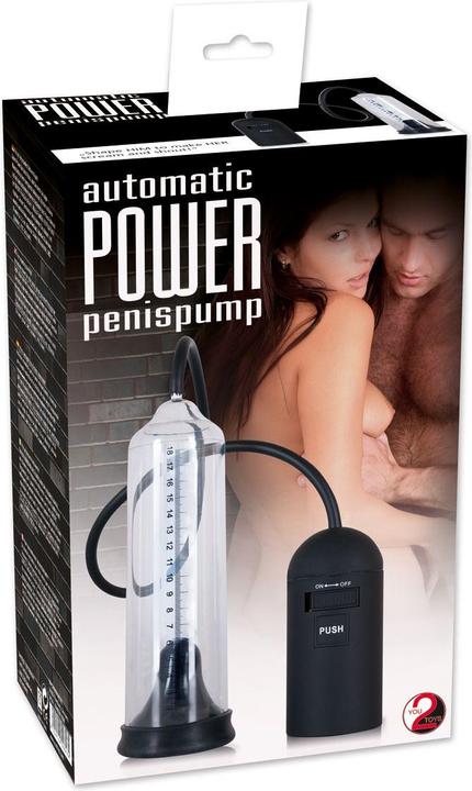 Actual product image You2Toys Electric penis pump