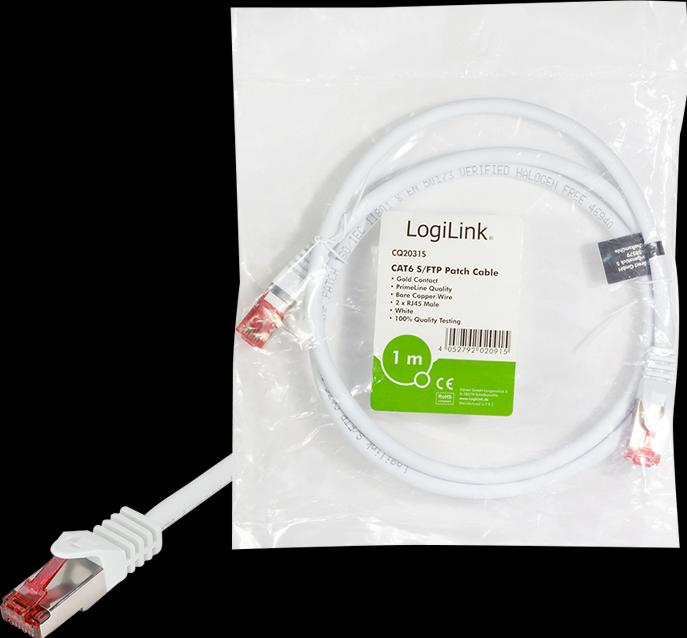 Produktbild LogiLink Netzwerkkabel (S/FTP, CAT6, 1.50 m)