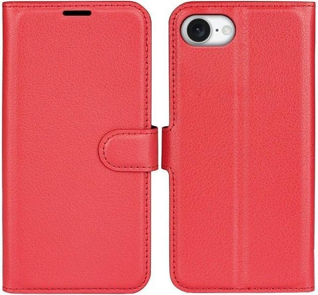 Produktbild MU Classic Litchi Leder Bookcover Series (Apple iPhone 16e)
