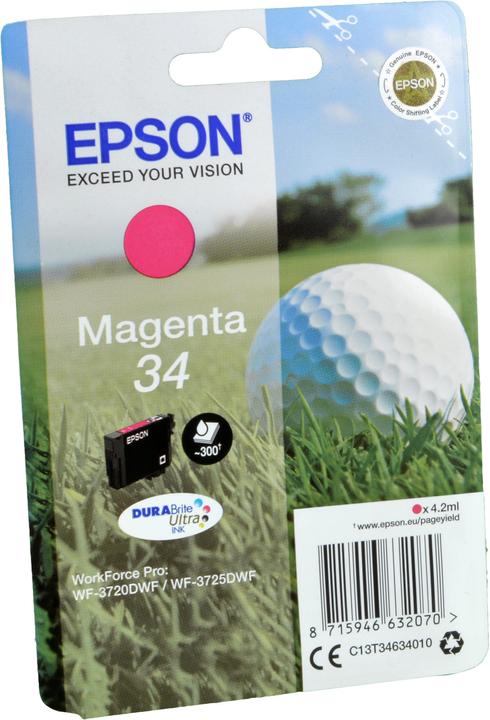 Image du produit Epson 34 DuraBrite Ultra (M)