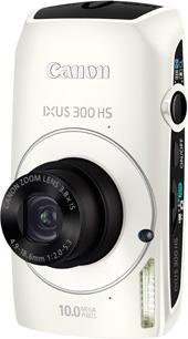 Image du produit Canon IXUS 300 HS, capteur CMOS 10 Mpixels, zoom 3.8x, blanc (1/2,3'')