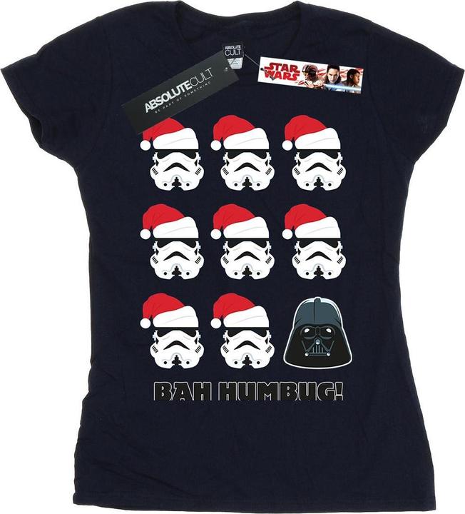 Immagine prodotto Star Wars Christmas Humbug Maglietta Donna (M)