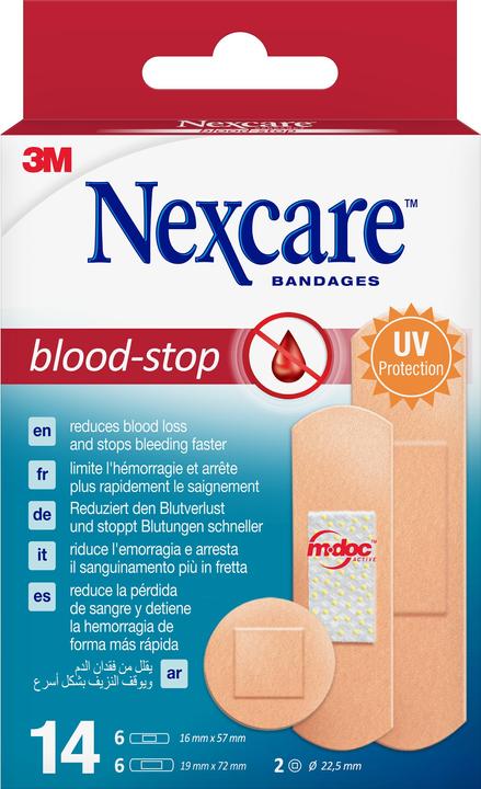 Nexcare Blood Stop blutstillende Pflaster (14 x)
