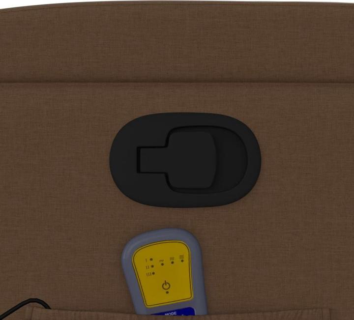 Produktbild VidaXL Massagesessel Braun Stoff,Farbe: Braun,Material: Stoff (100